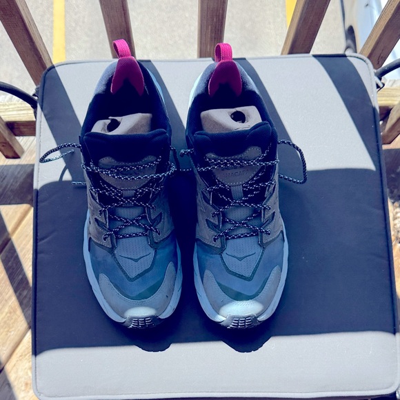 Hoka One One Shoes - Hoka One One light blue and Gray Sneakers, woman 11B excellent condition